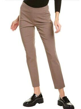 Theory Skinny Legging B Twill Bi-Stretch Pants Dark MushroomTaupe Size 4